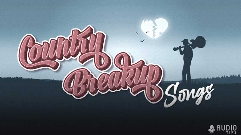 Country Breakup Songs Graphic
