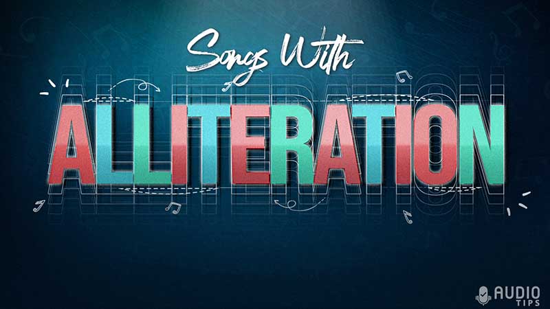 Songs with Alliteration Graphic